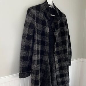 Wool Cardigan Coat